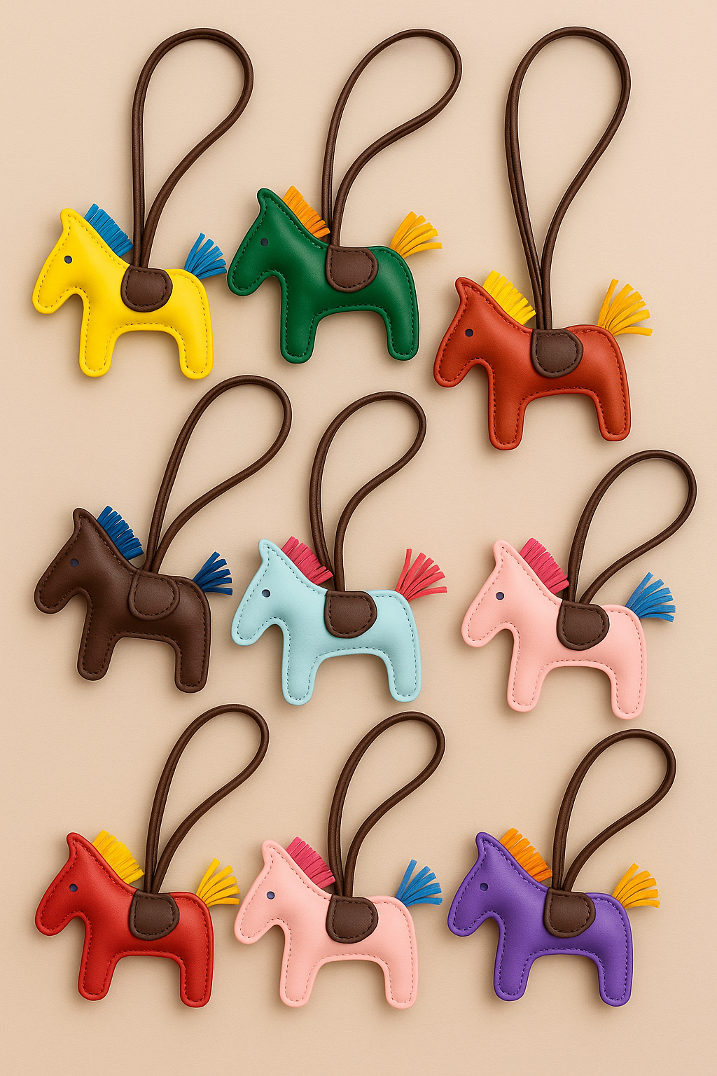 horse charm colors